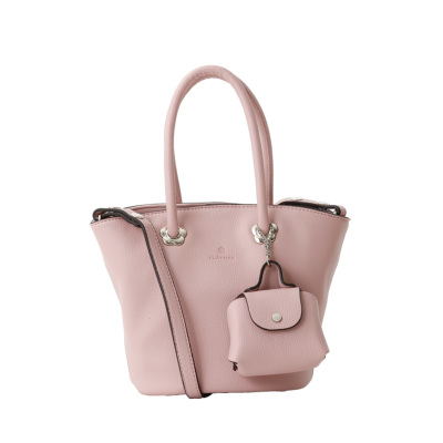 CLATHASクレイサス　トートバッグ　エナメル　ピンク　カメリア　ハンド　白 SALE50%OFFCLATHAS クレイサス○メルベイユ 2wayトート