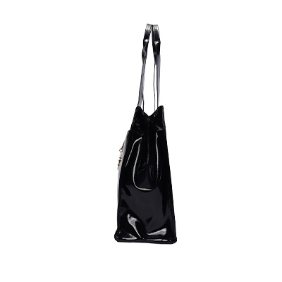 【新品未使用タグ付き】ＣＬＡＴＨＡＳ クレイサス●エナ ハンドバッグ　グレージュ クレイサス CLATHAS ハンドバッグ ハンド エナメル レディース
