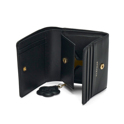 SALE40%OFFCLATHASクレイサス○カシスBOX式二つ折り財布