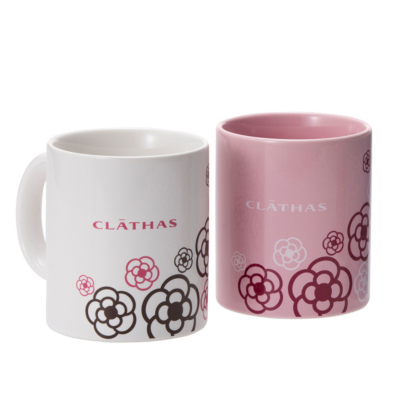 ｃｌａｔｈａｓ クレイサス カメリアロゴマグカップ 公式 Clathas クレイサスオンライン